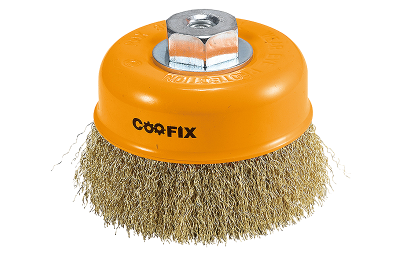 CRIMPED WIRE CUP BRUSH NEW TYPE 75mm/3"  M14