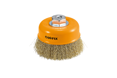 فرشة سلك مجعدة 100 مم / 4 انش