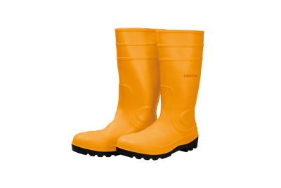 حذاء عمال اصفر مقاس 43