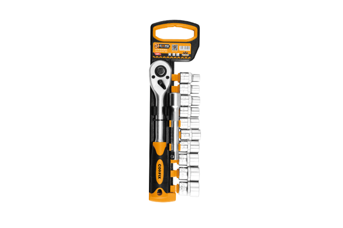 12PCS SOCKET SET 1/4