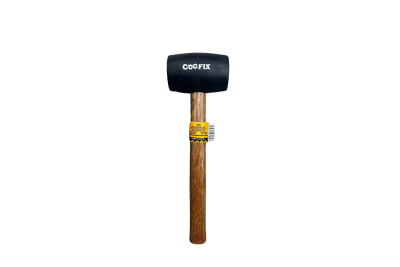 مطرقة مطاطية، مقبض خشبي