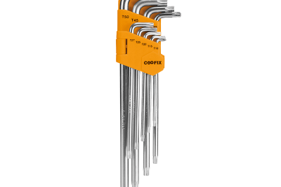 وحدة مفاتيح متعددة ذراع طويل 9 حبة