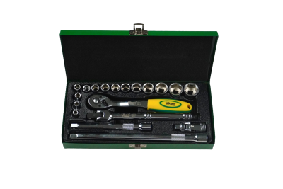 طقم محول مفتاح 19 حبة 3/8 انش