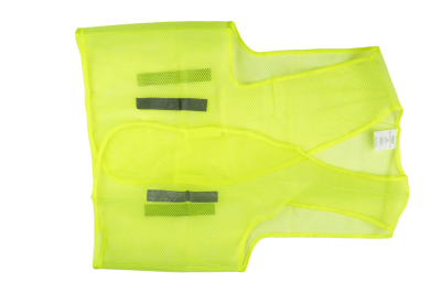 Green mesh safety vest M
